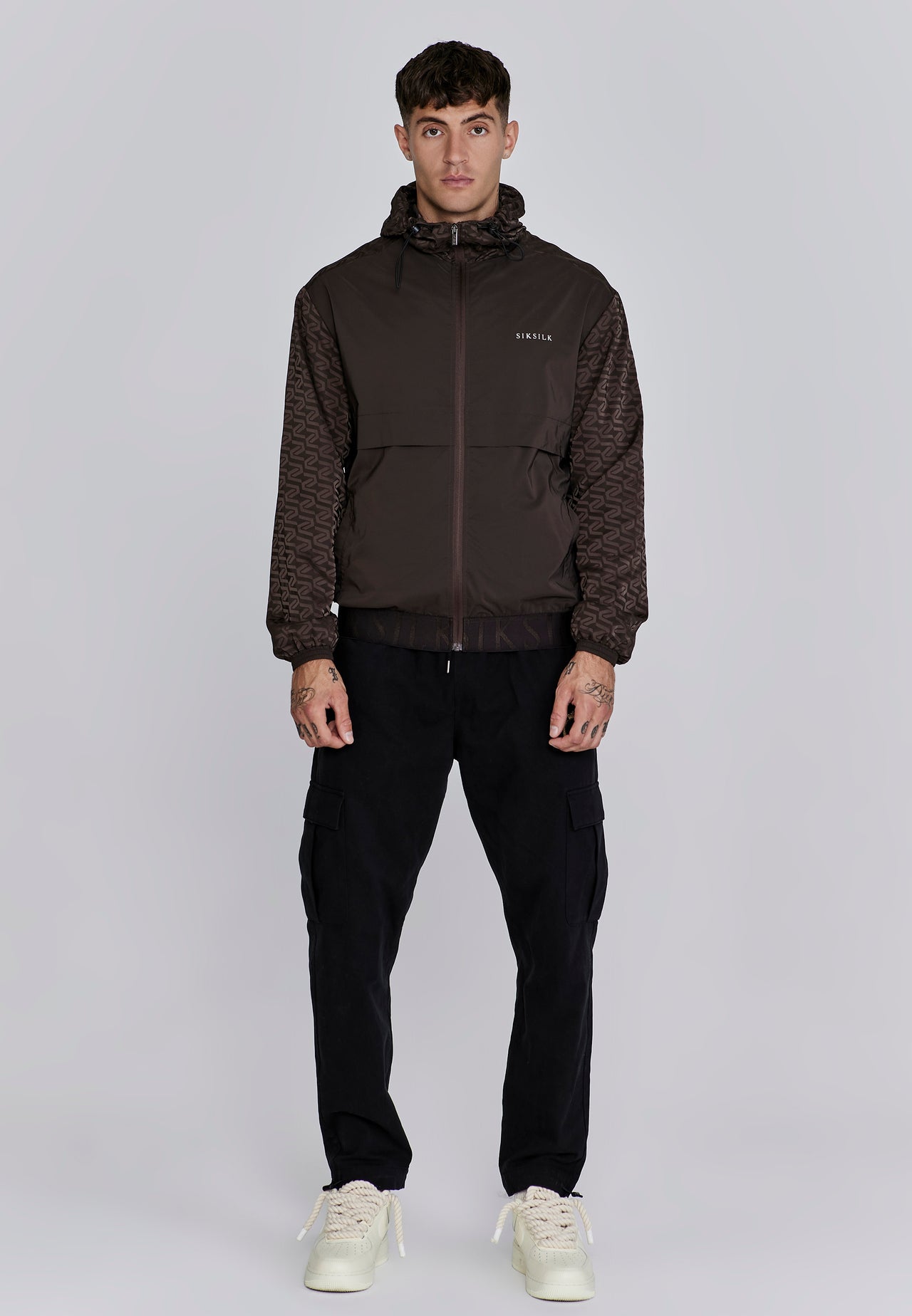 Brown AOP Windbreaker (2)