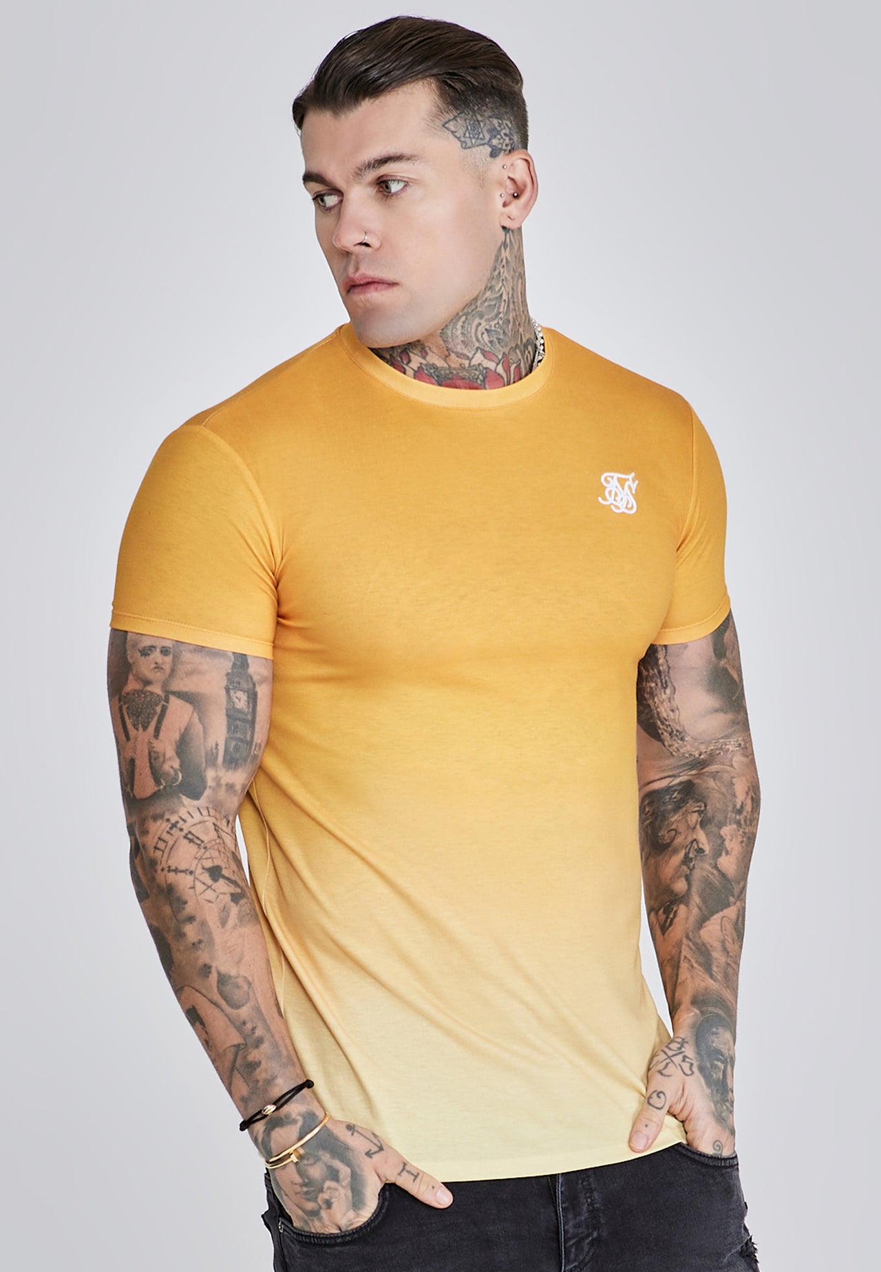 Orange Yellow Fade T-Shirt