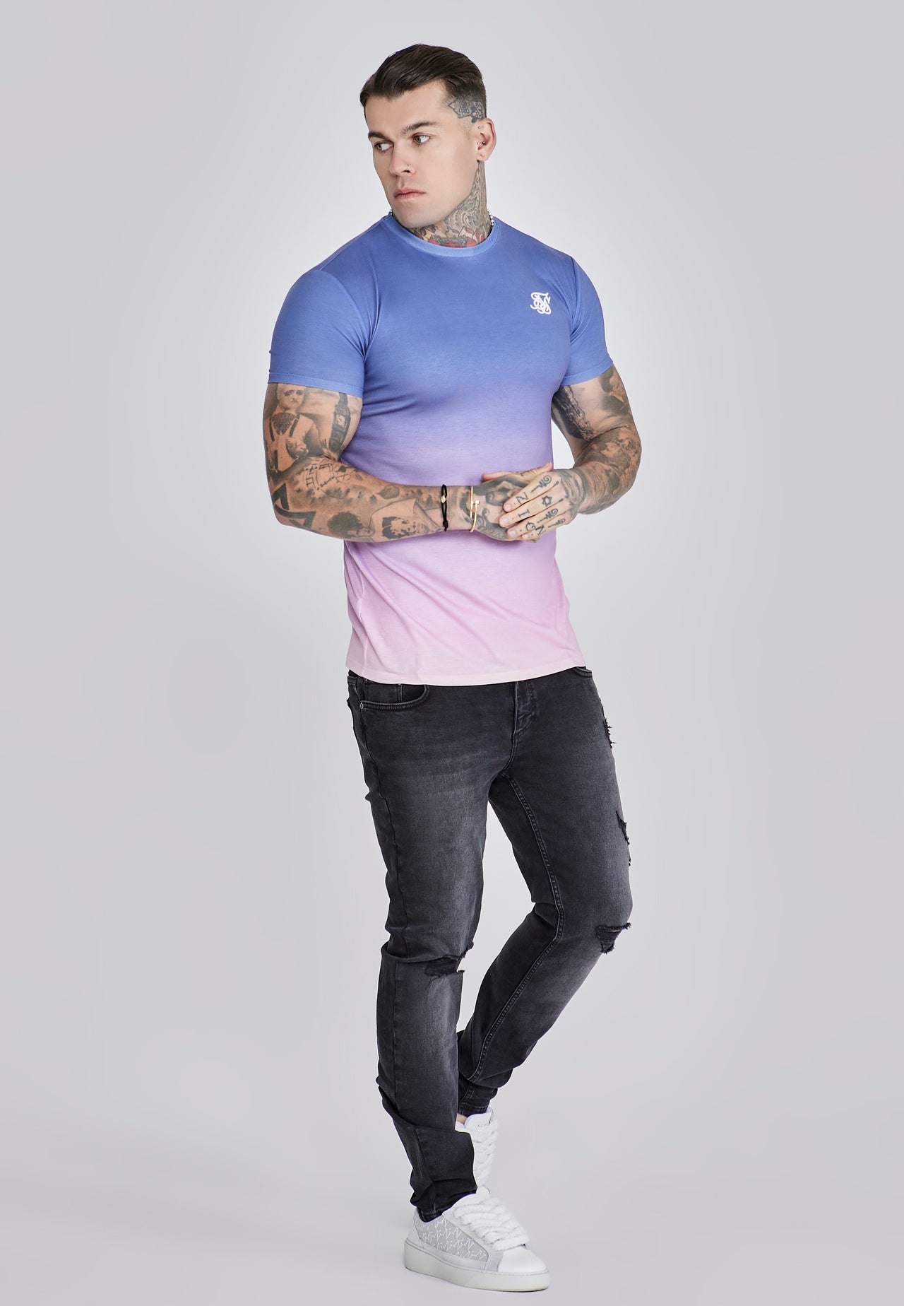 Purple Pink Fade T-Shirt (3)