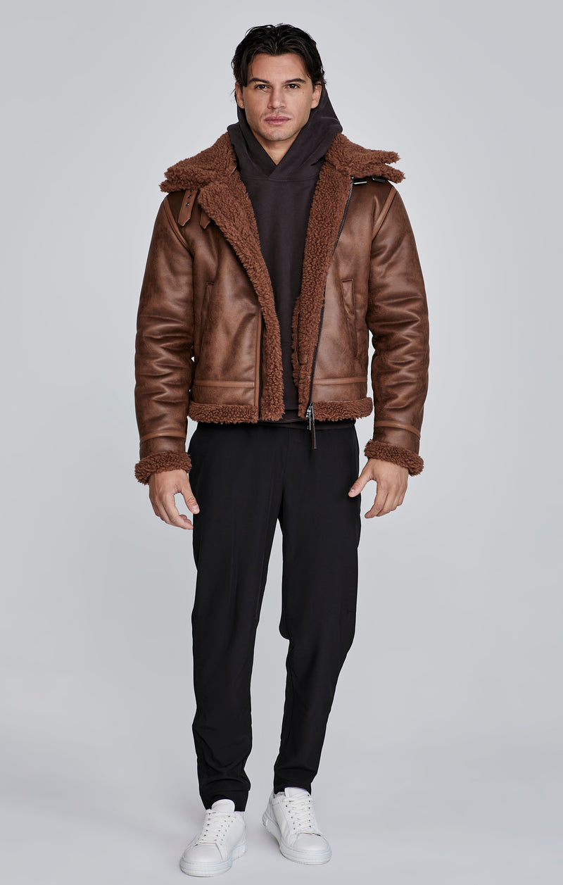 Brown Aviator Jacket (1)