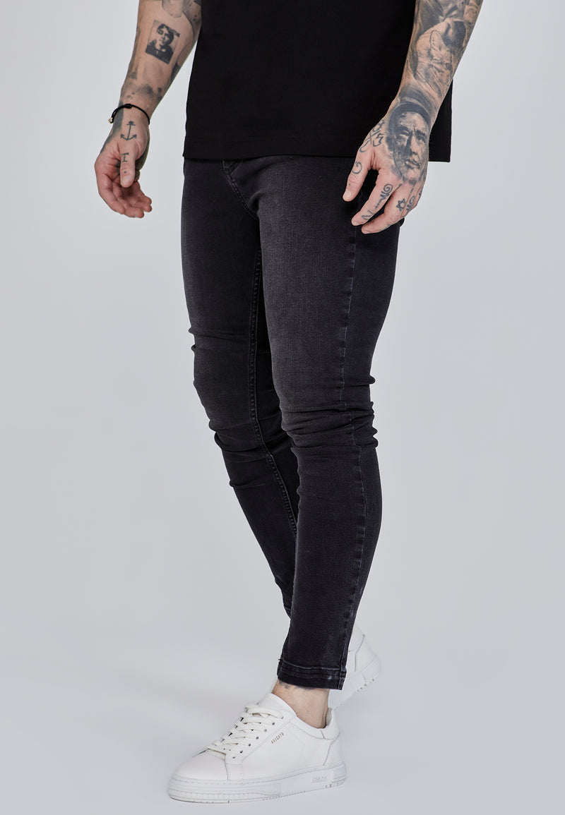 Washed Black Skinny Jeans