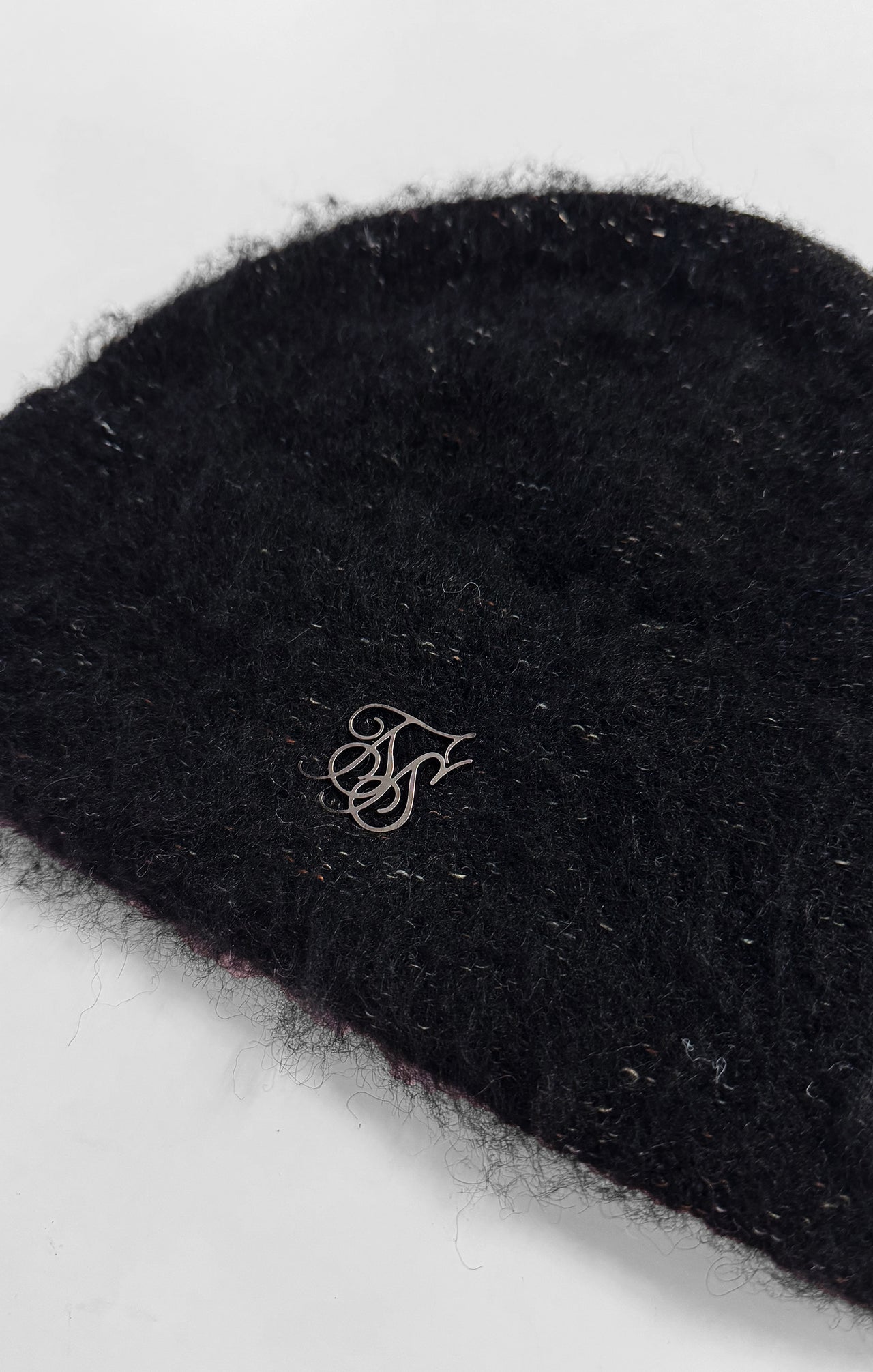 Black Knitted Beanie (1)