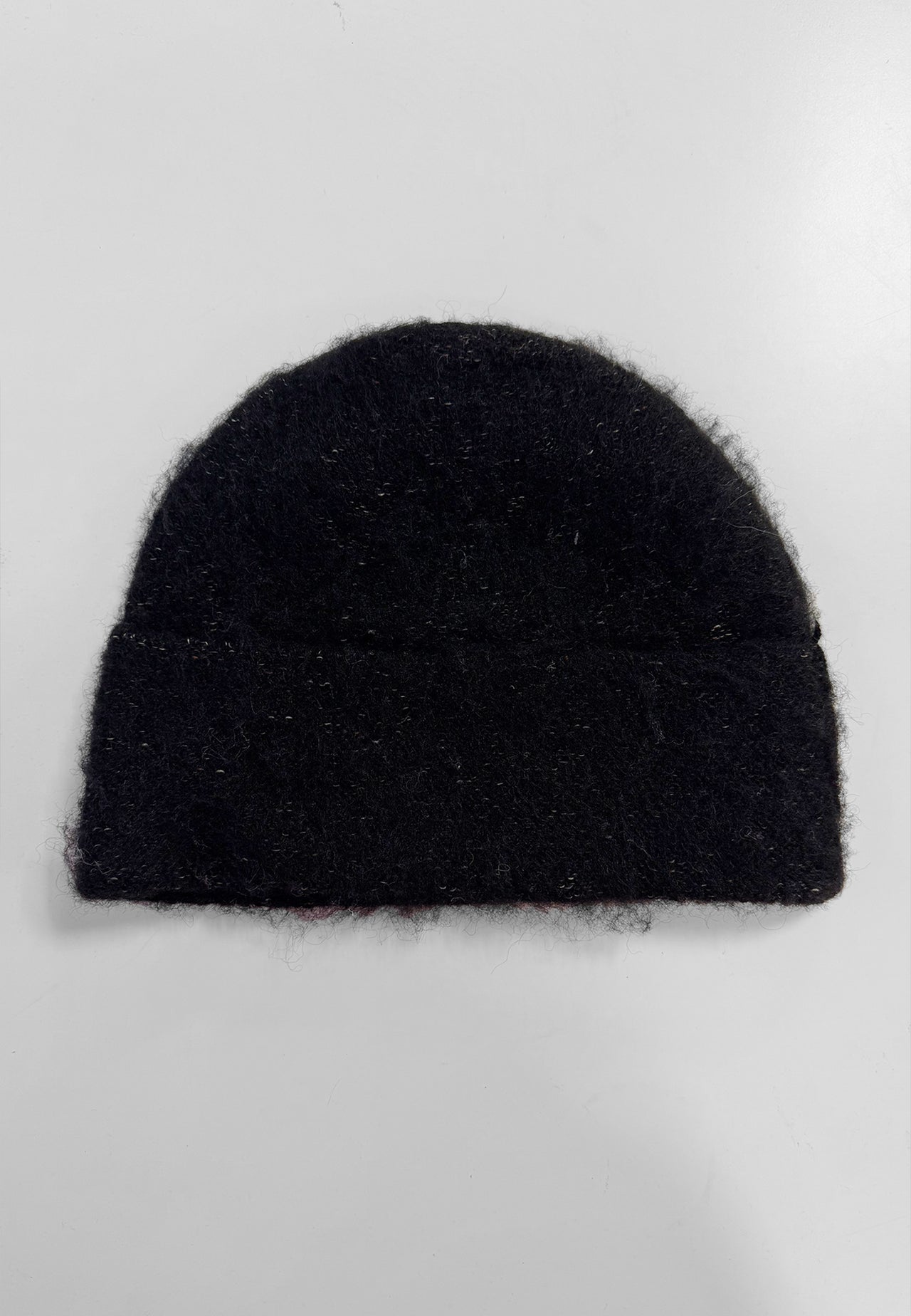 Black Knitted Beanie (2)