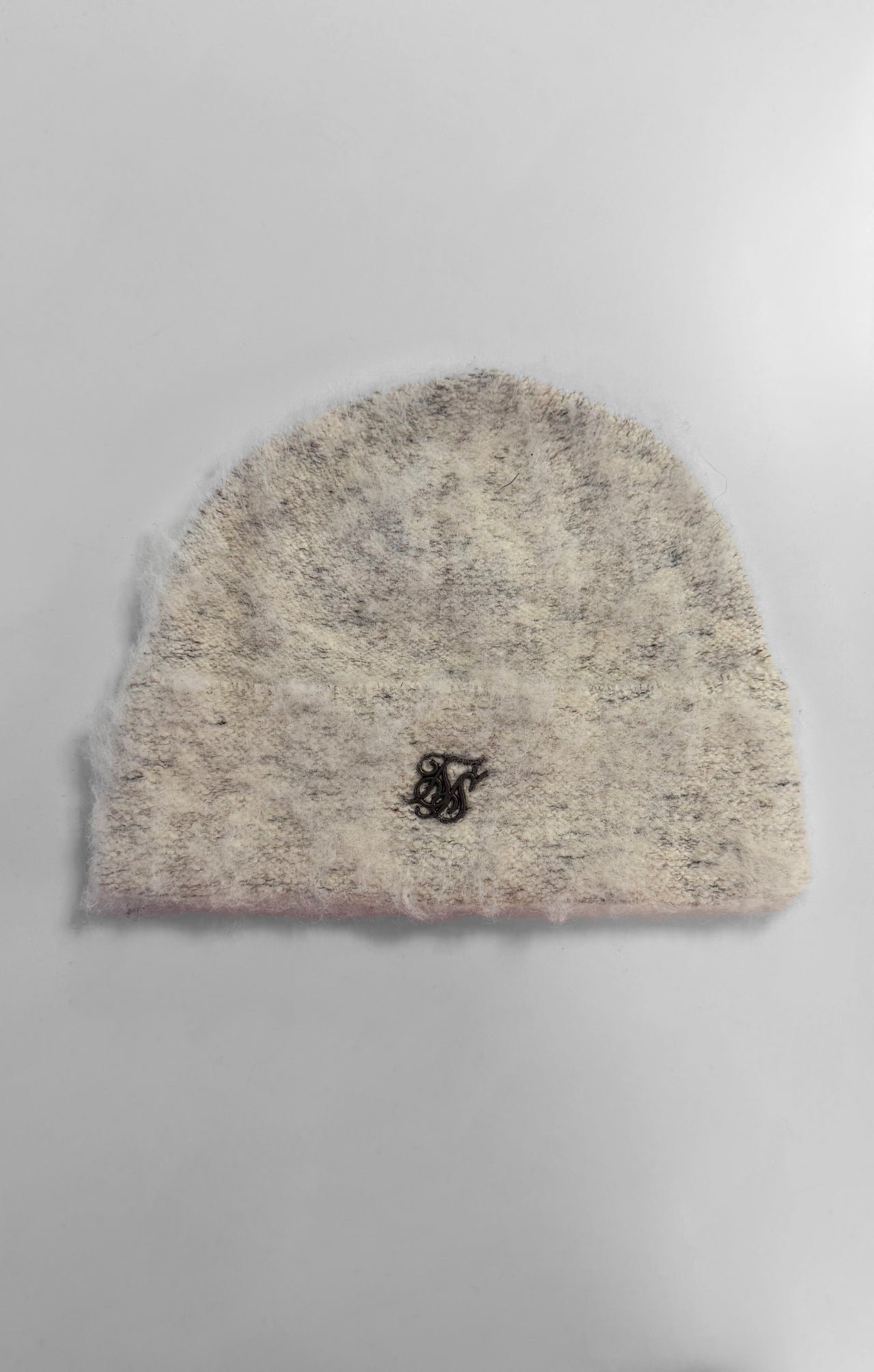 Ecru Knitted Beanie