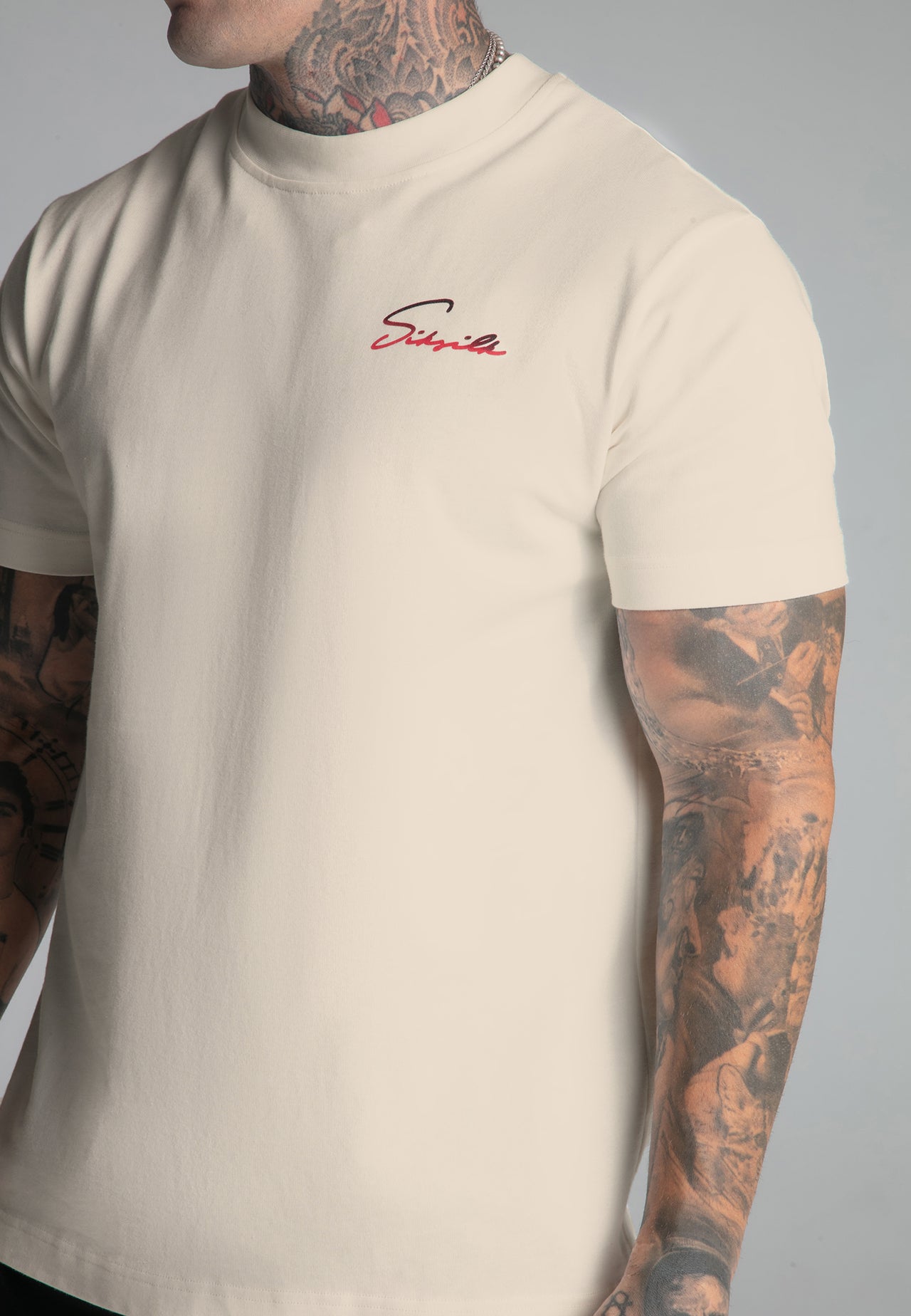 Ecru Signature T-Shirt (2)