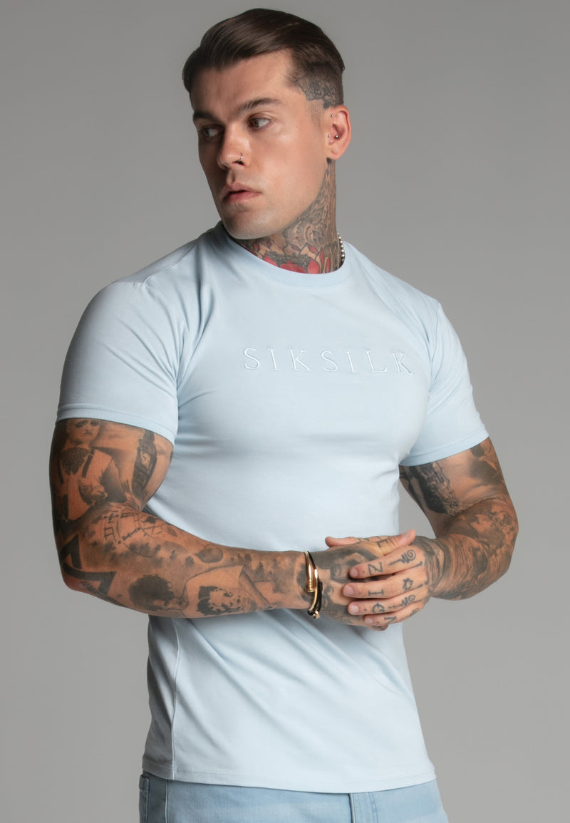 Blue Muscle Fit T-Shirt