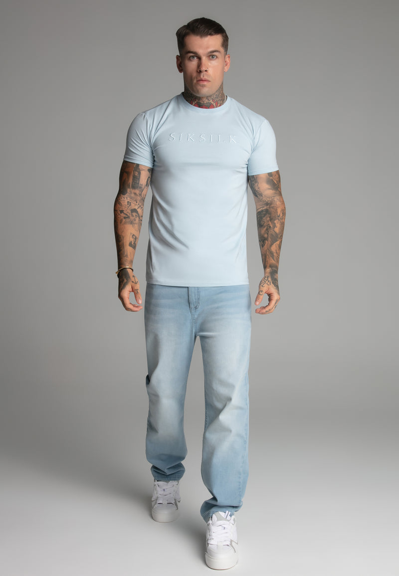 Blue Muscle Fit T-Shirt (1)