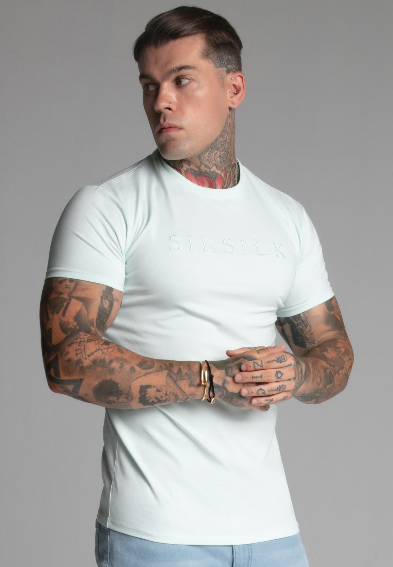 Green Muscle Fit T-Shirt