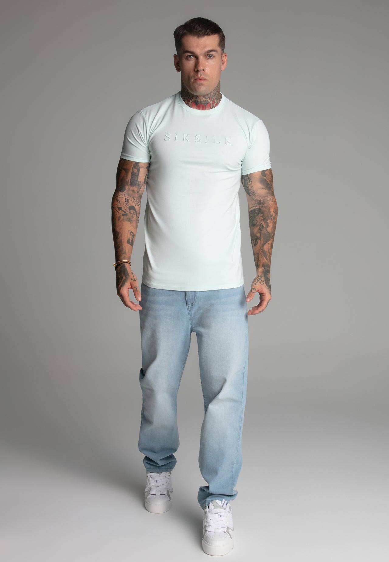 Green Muscle Fit T-Shirt (1)