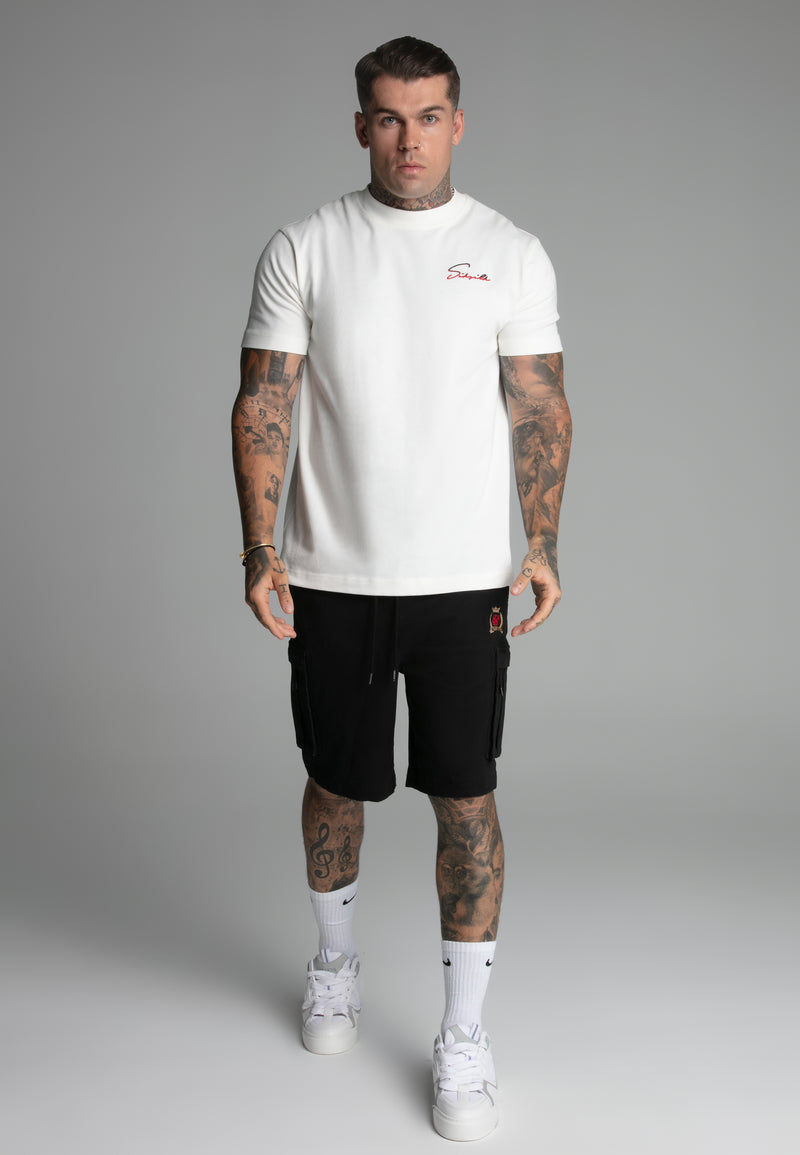 Black Cargo Shorts (1)