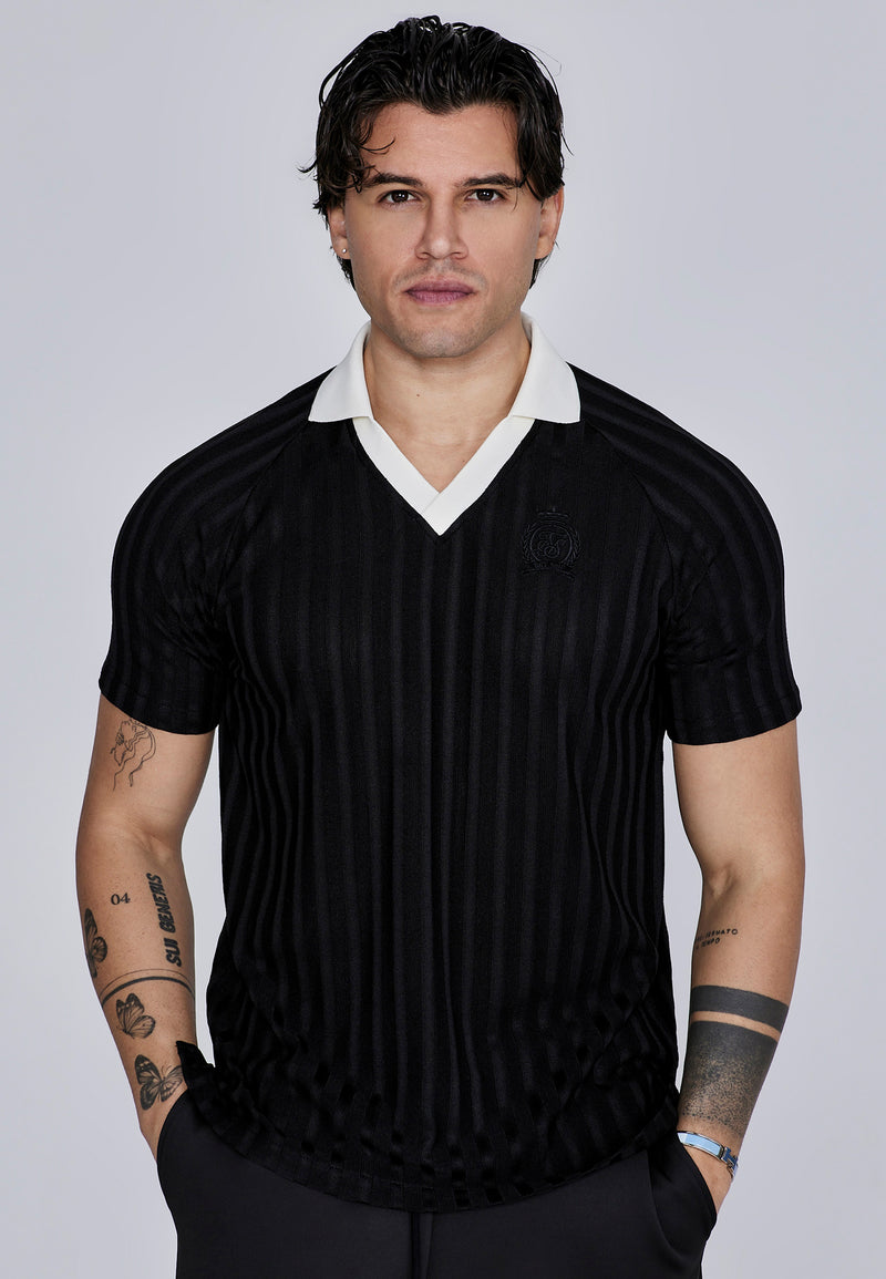 Black Polo T-Shirt