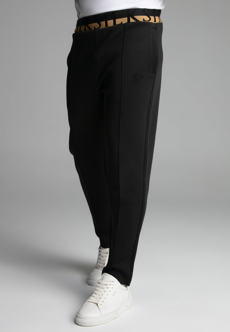 Black Smart Joggers