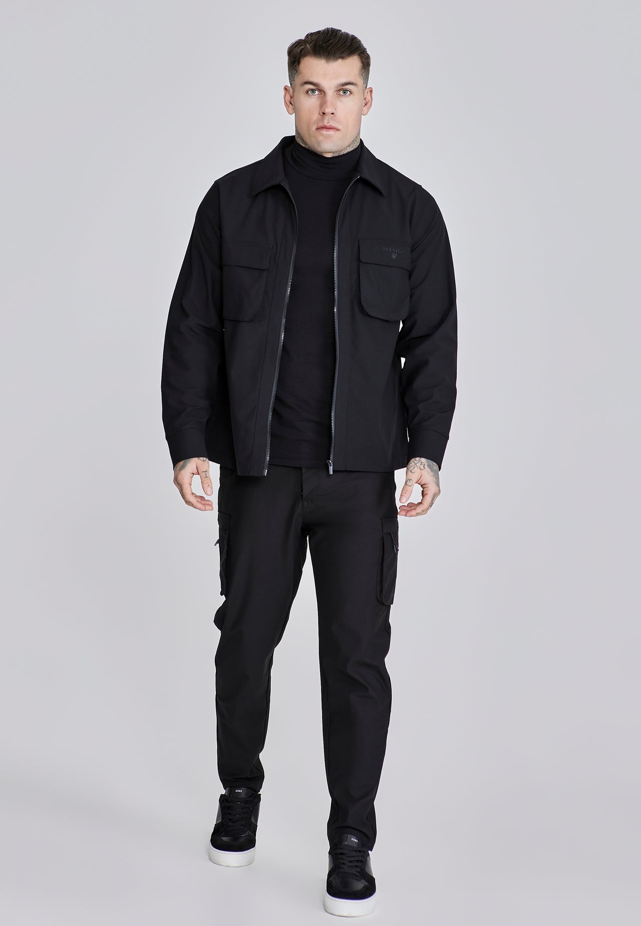 Black Smart Cargo Pants (3)