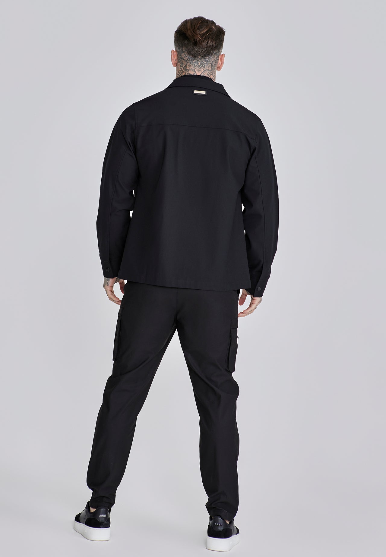 Black Smart Cargo Pants (4)