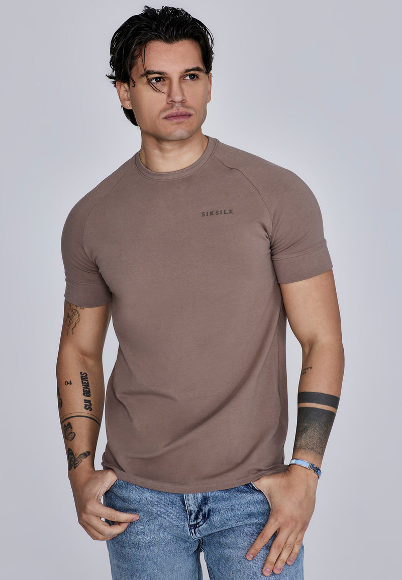 Brown Smart Tech T-Shirt