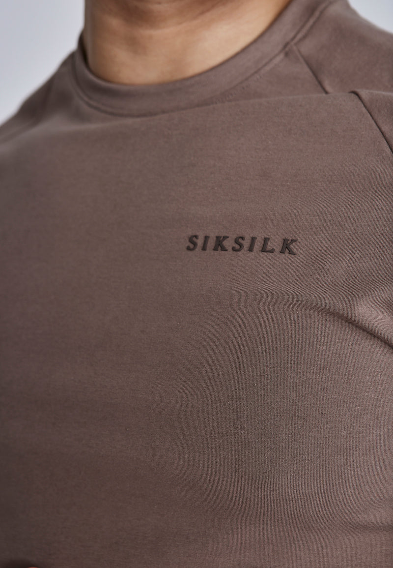 Brown Smart Tech T-Shirt (1)