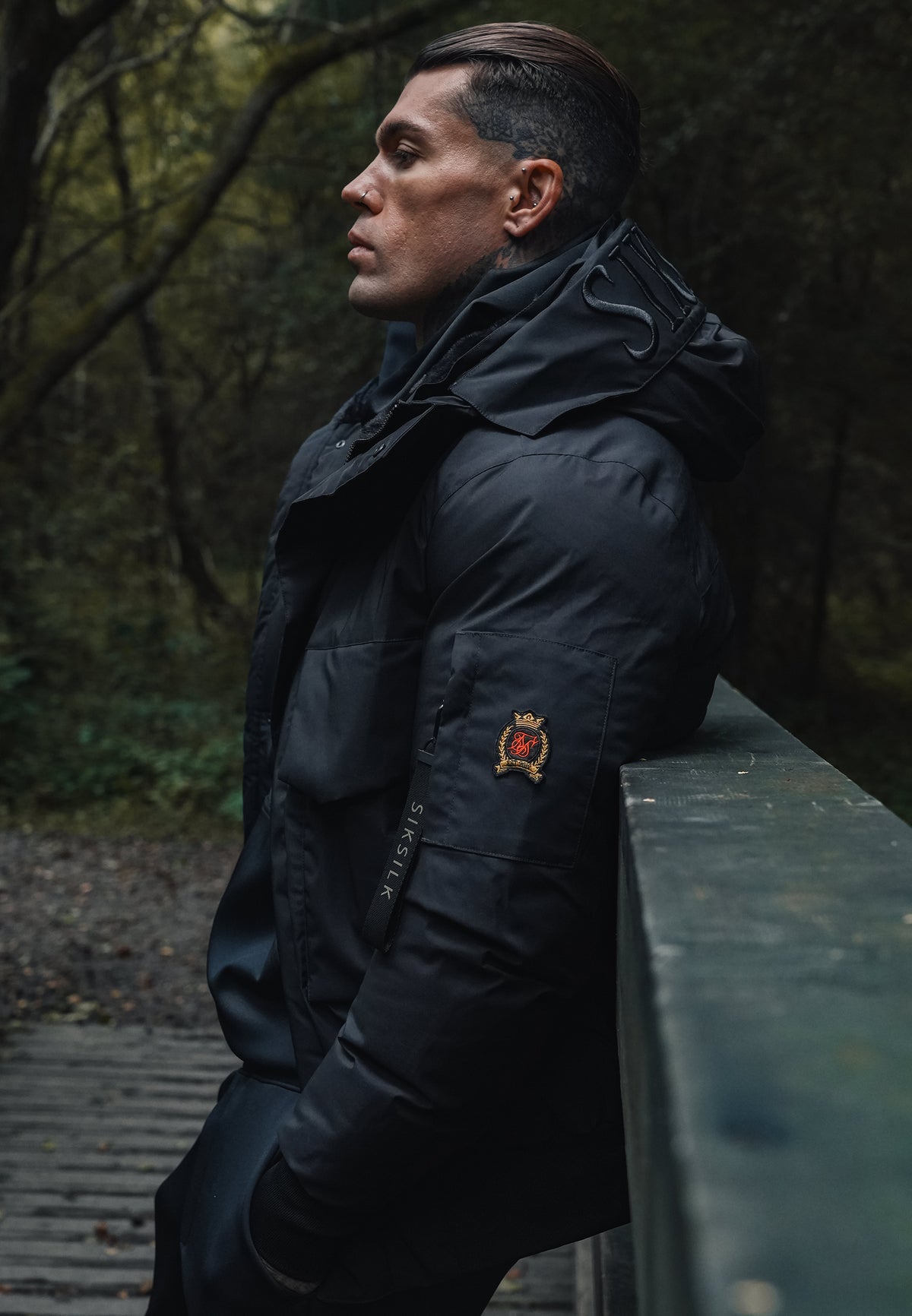 Hooded Bomber Jacket