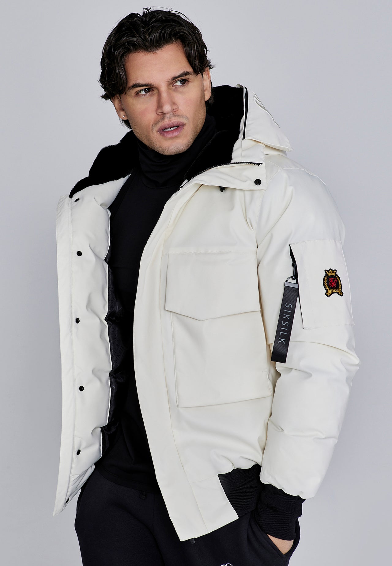 Hooded Bomber Jacket