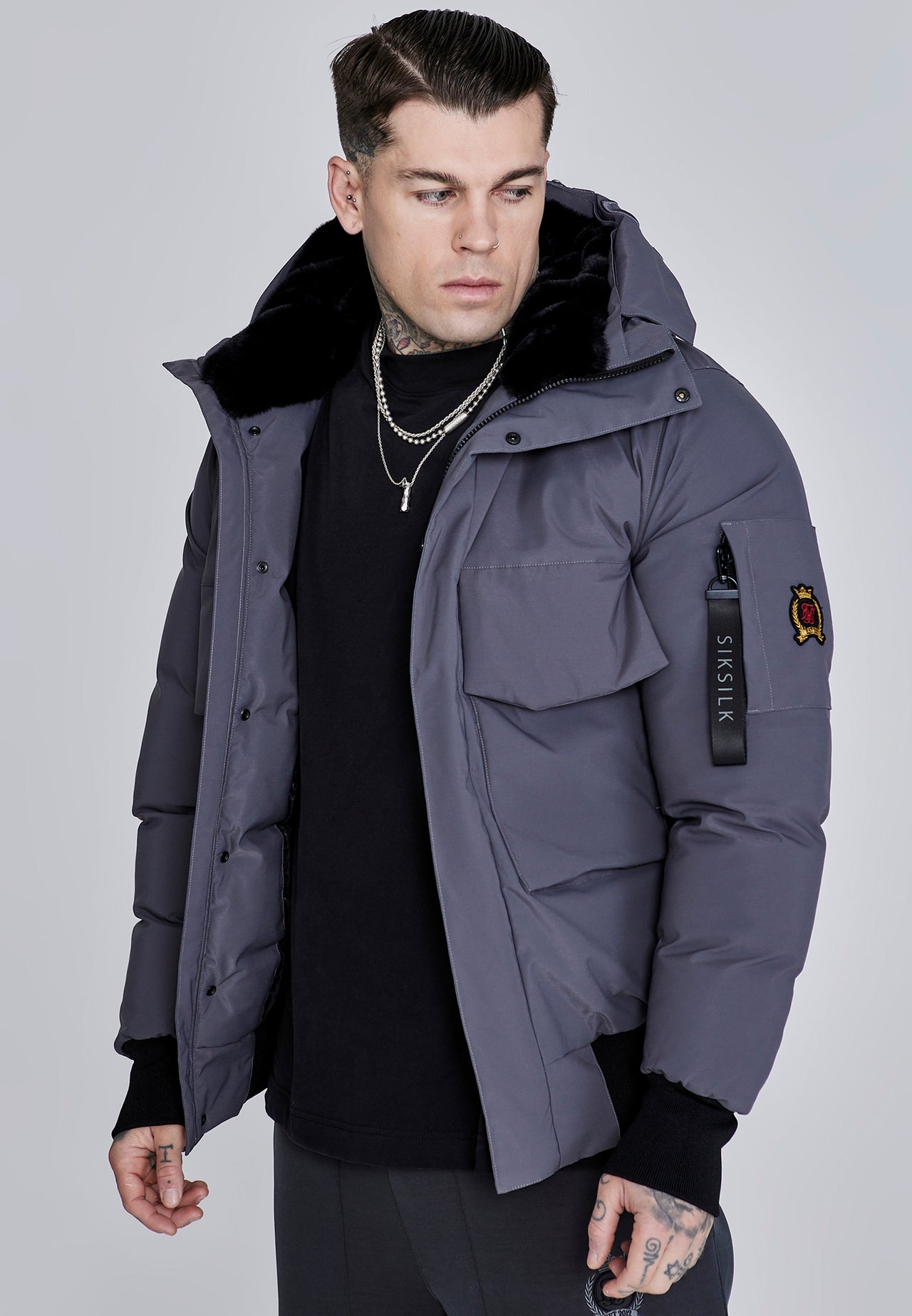 Hooded Bomber Jacket