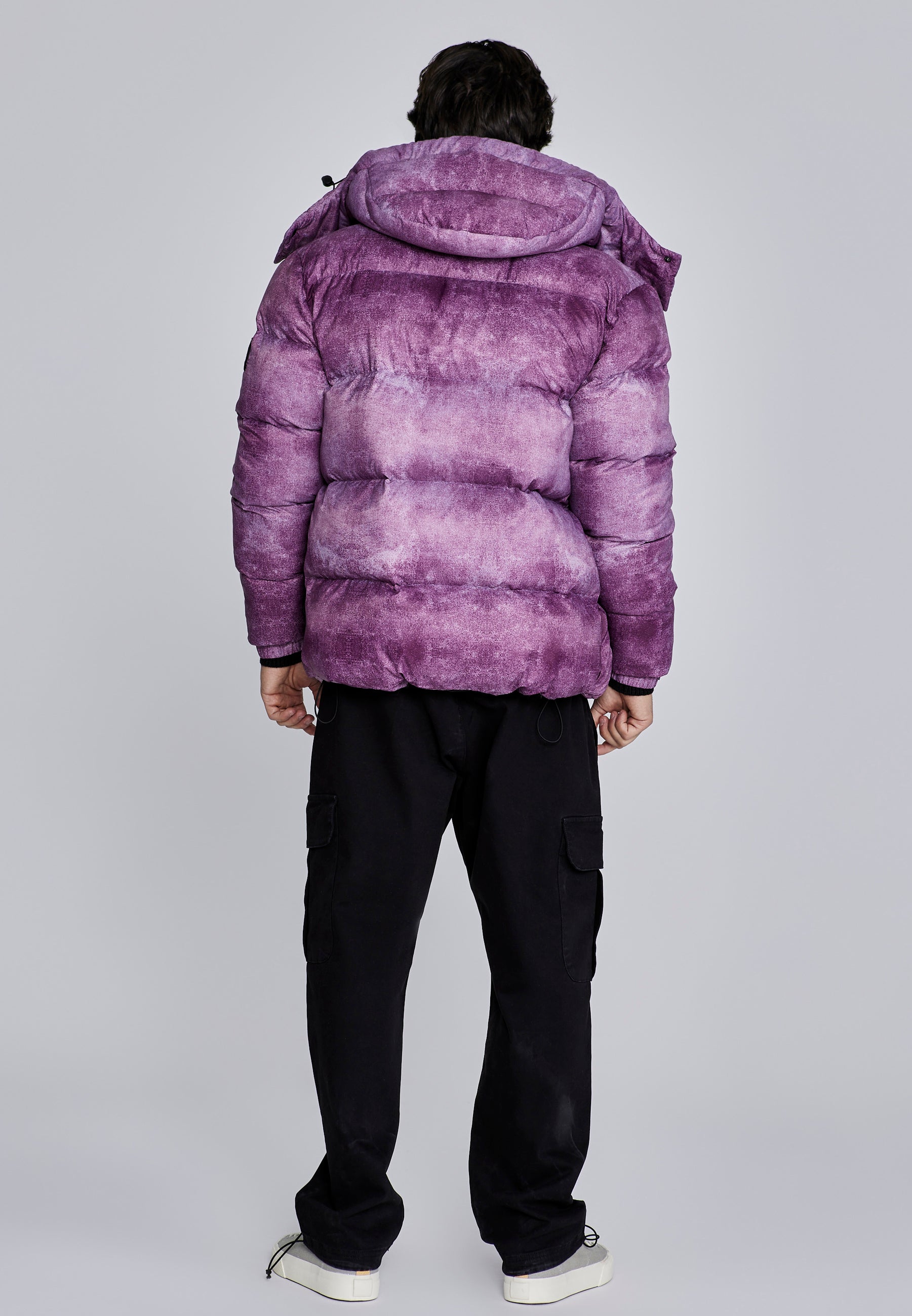 SikSilk Herren Bordeaux Puffer-Jacke SikSilk DE