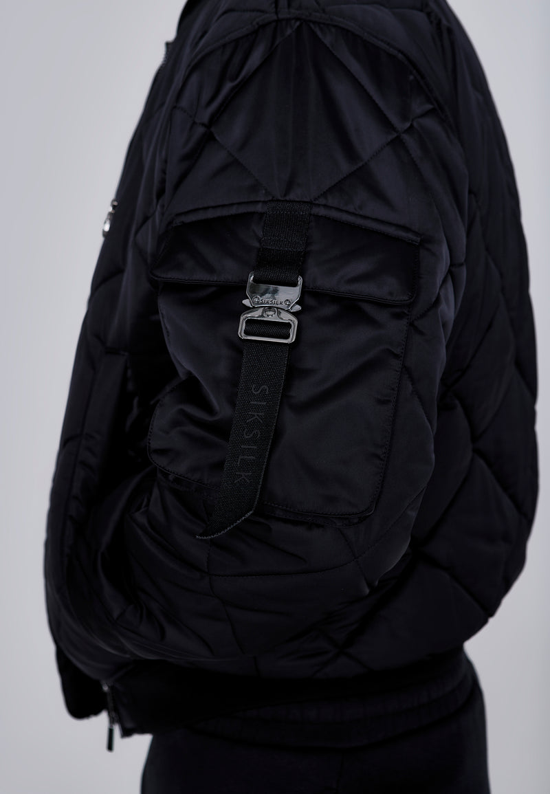 Black Bomber Jacket (1)