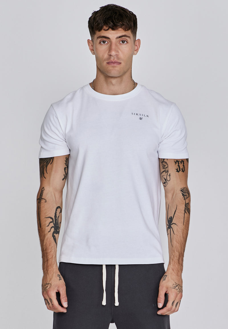 White Relaxed Fit T-Shirt