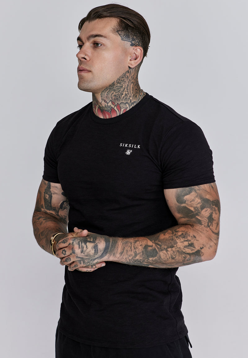 Black Relaxed Fit T-Shirt