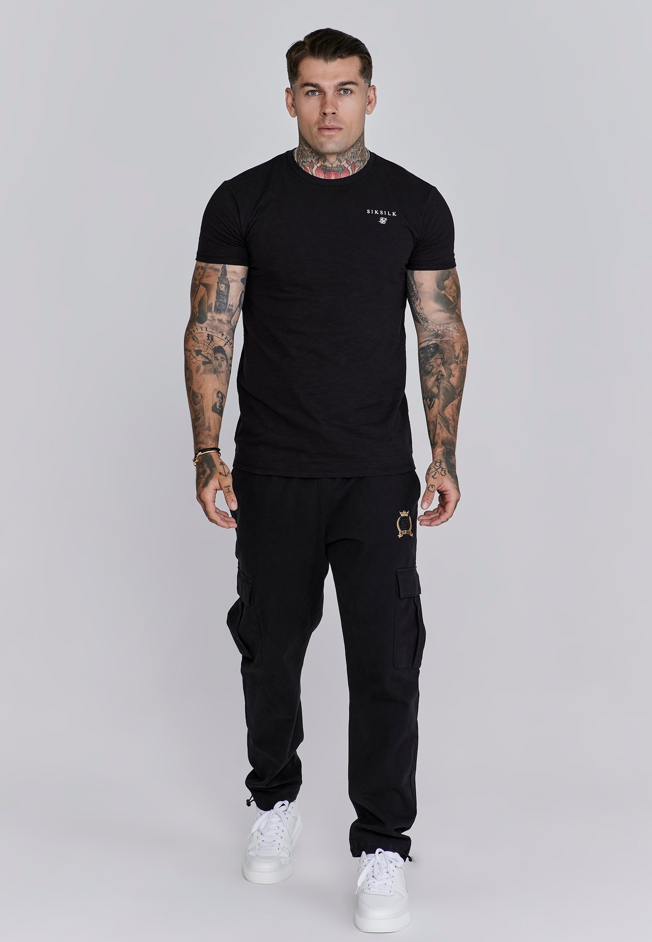 Black Relaxed Fit T-Shirt (2)