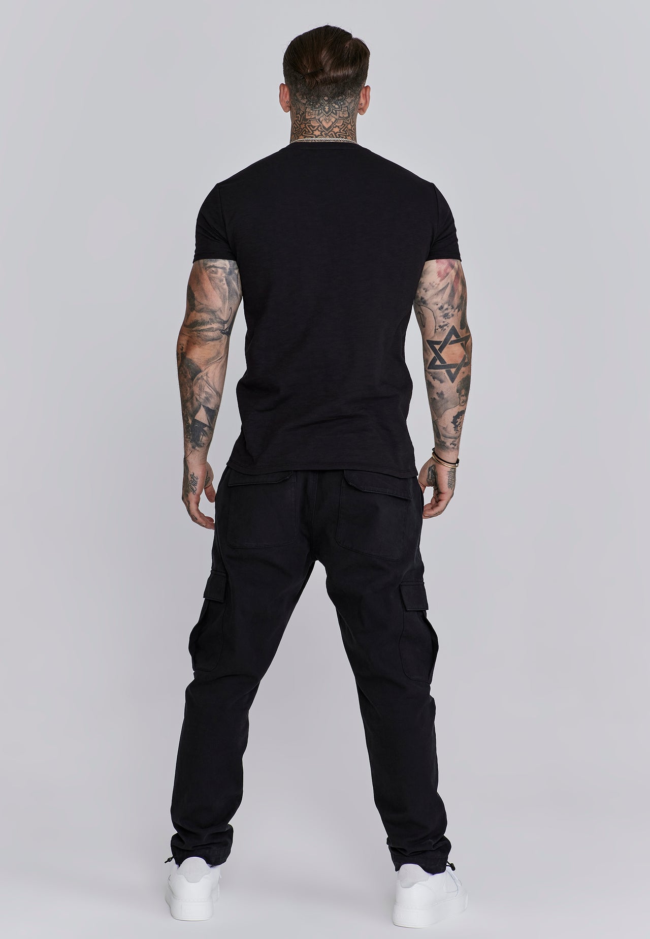 Black Relaxed Fit T-Shirt (4)