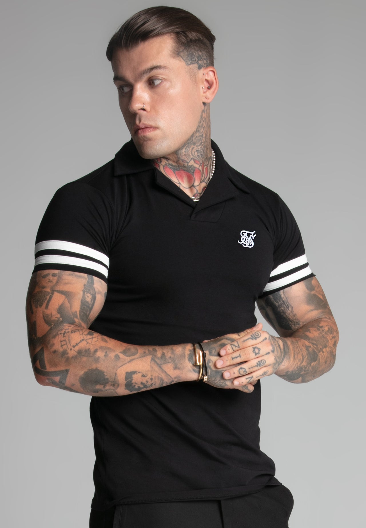 Black  Tournament Revere Polo