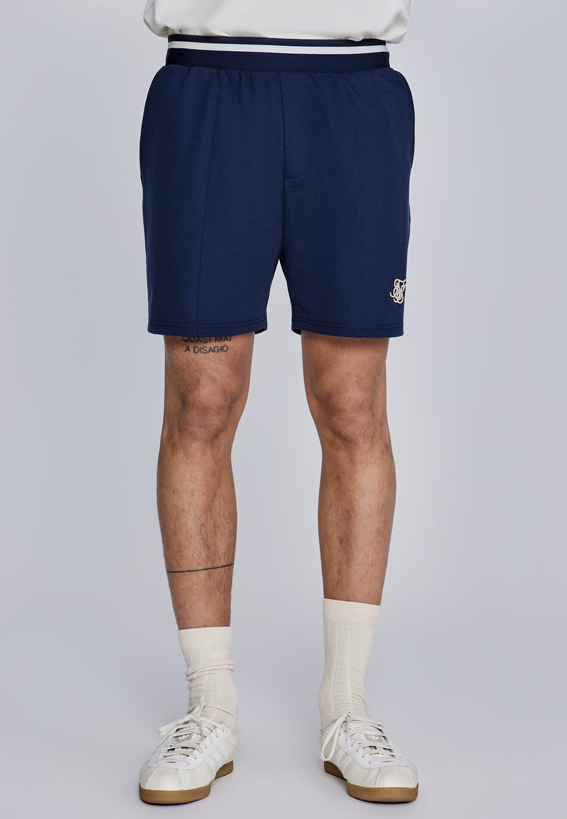 Navy Retro Shorts (1)