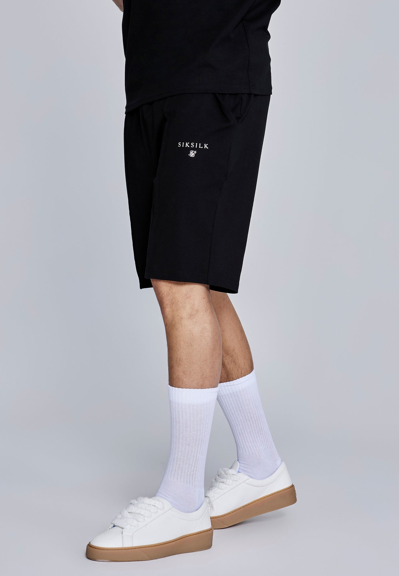 Black Polo and Shorts Set (2)