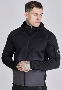 Black Full Zip Hoodie