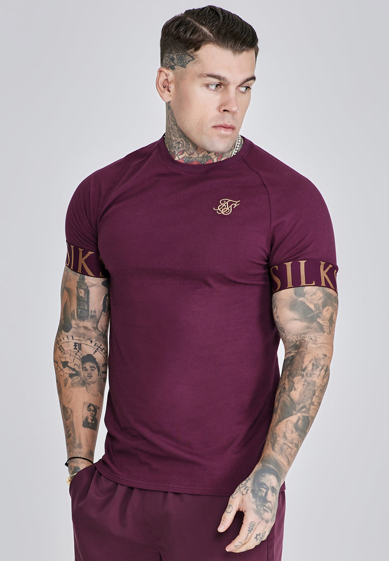 Burgundy Tech T-Shirt