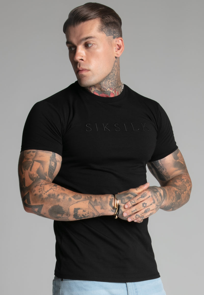 Black Muscle Fit T-Shirt