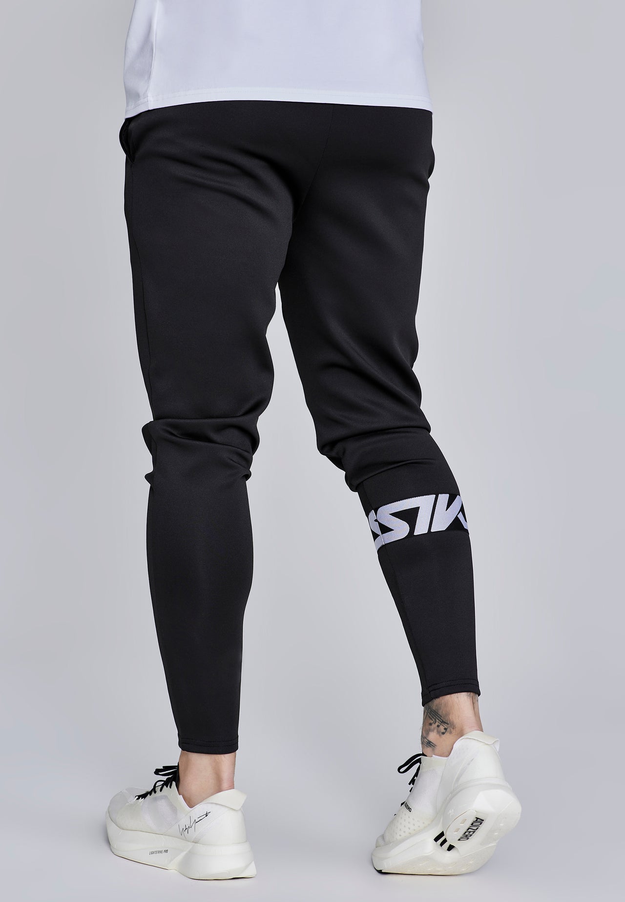 Black Muscle Fit Joggers (2)