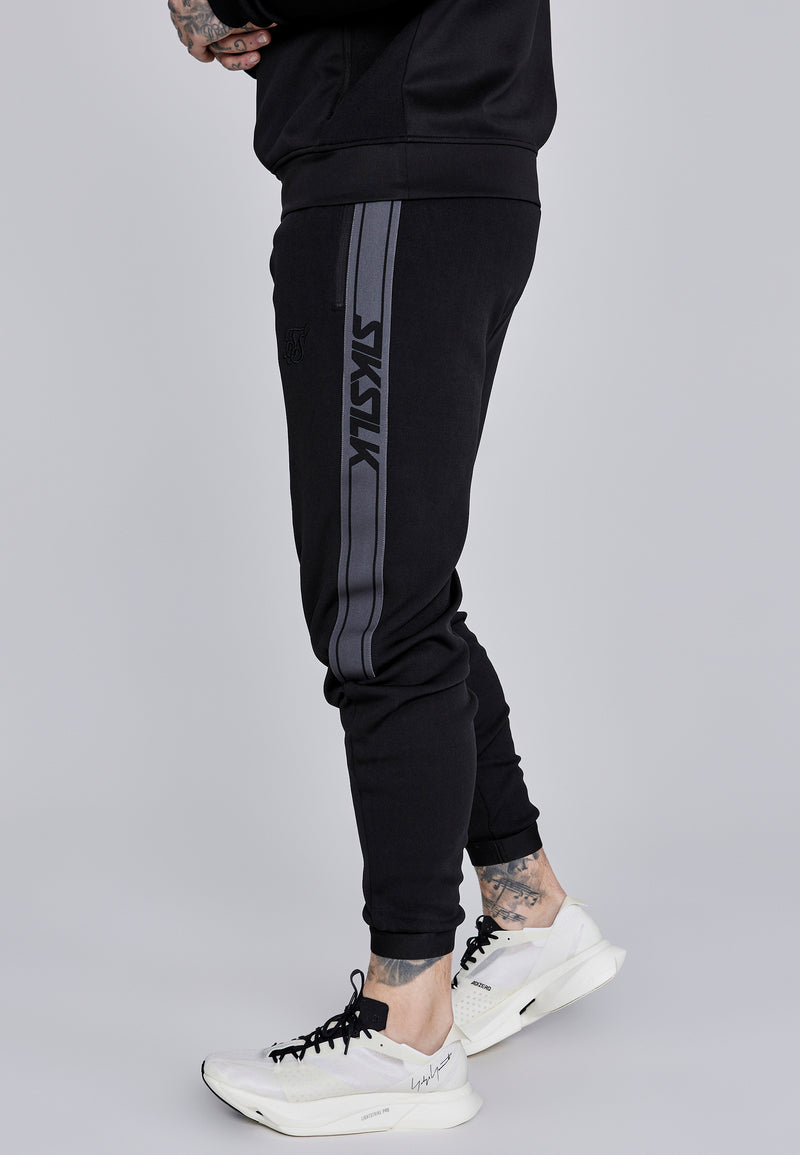 Black Muscle Fit Joggers (1)