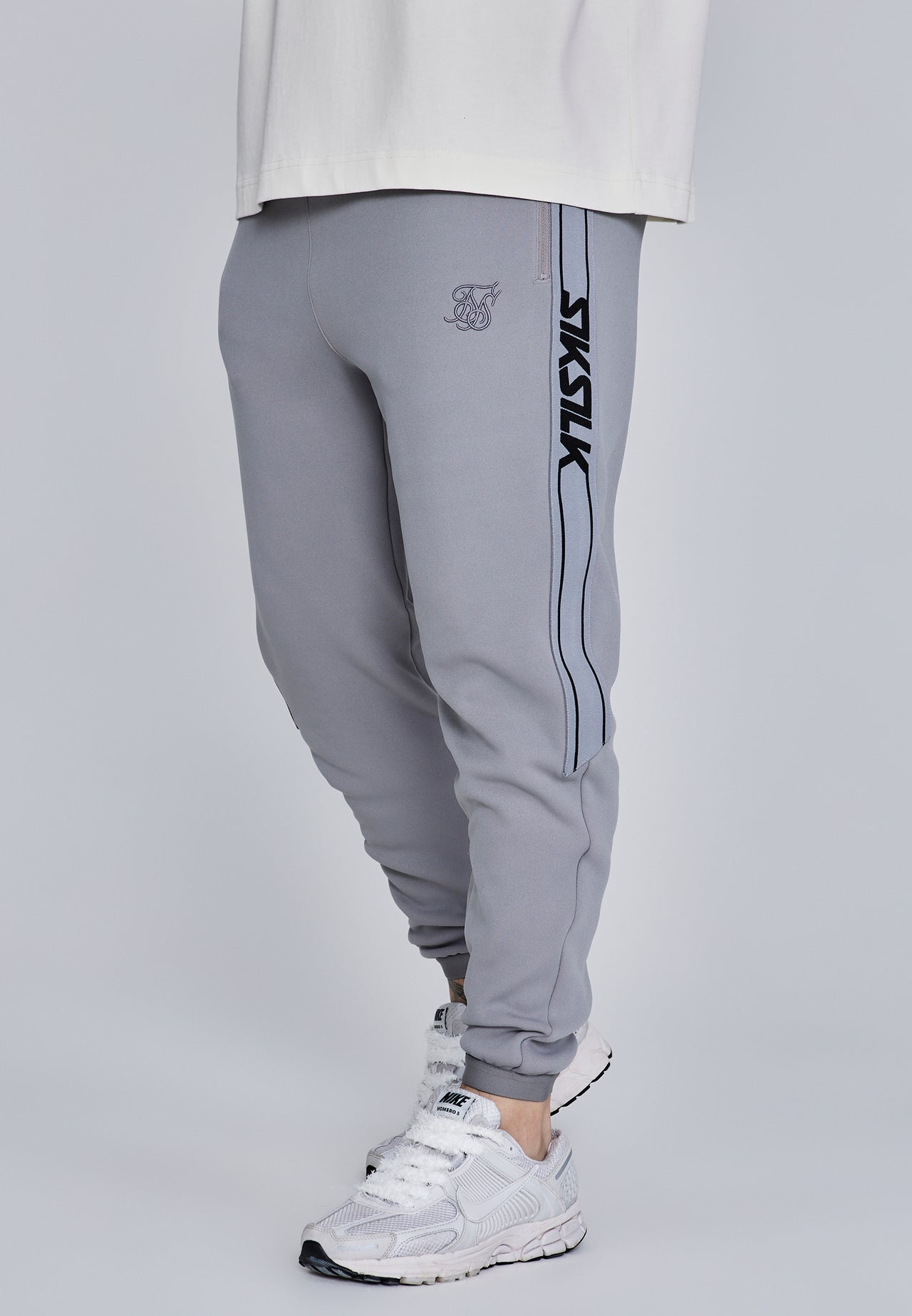 Grey Muscle Fit Joggers