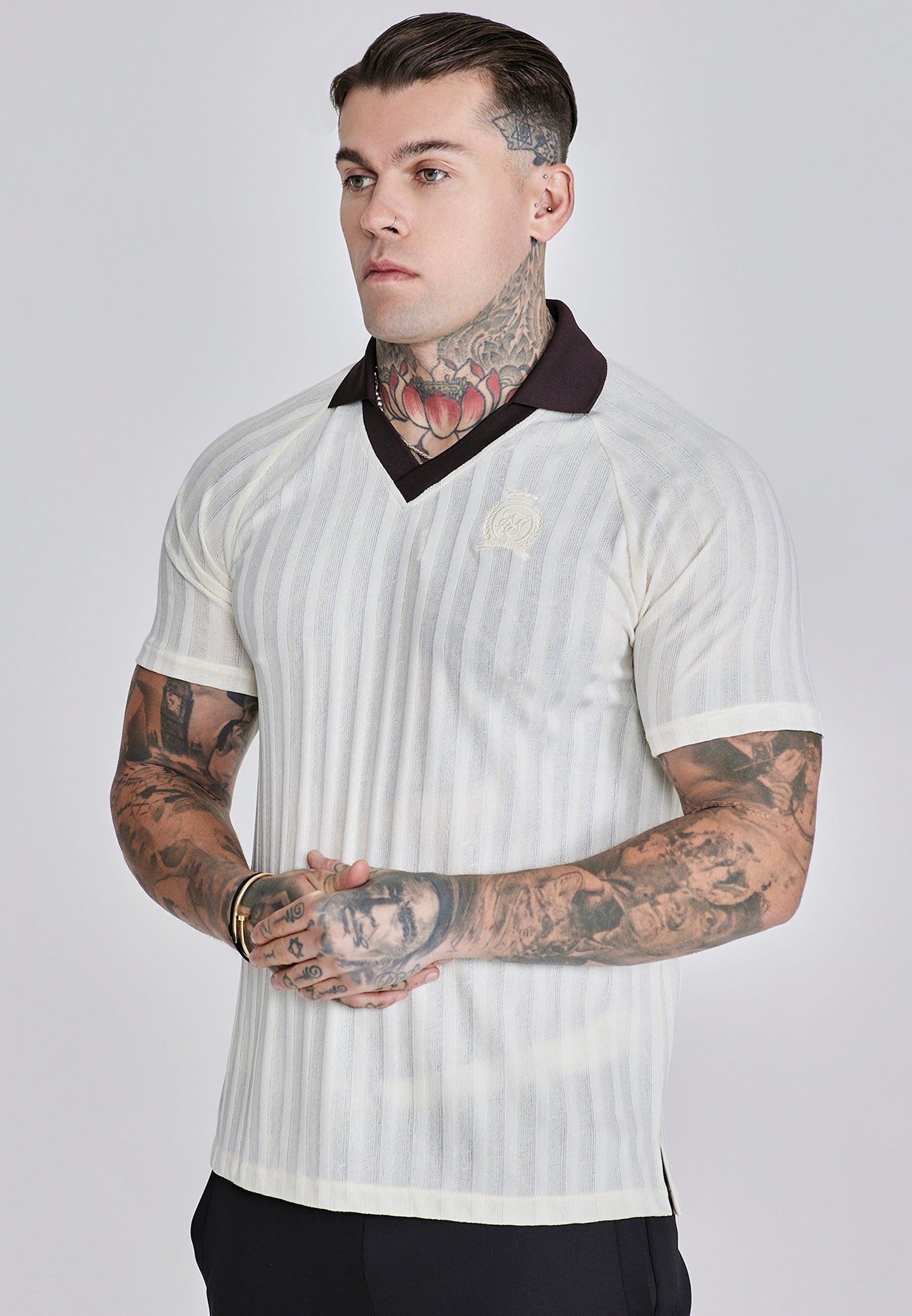 Ecru Polo T Shirt