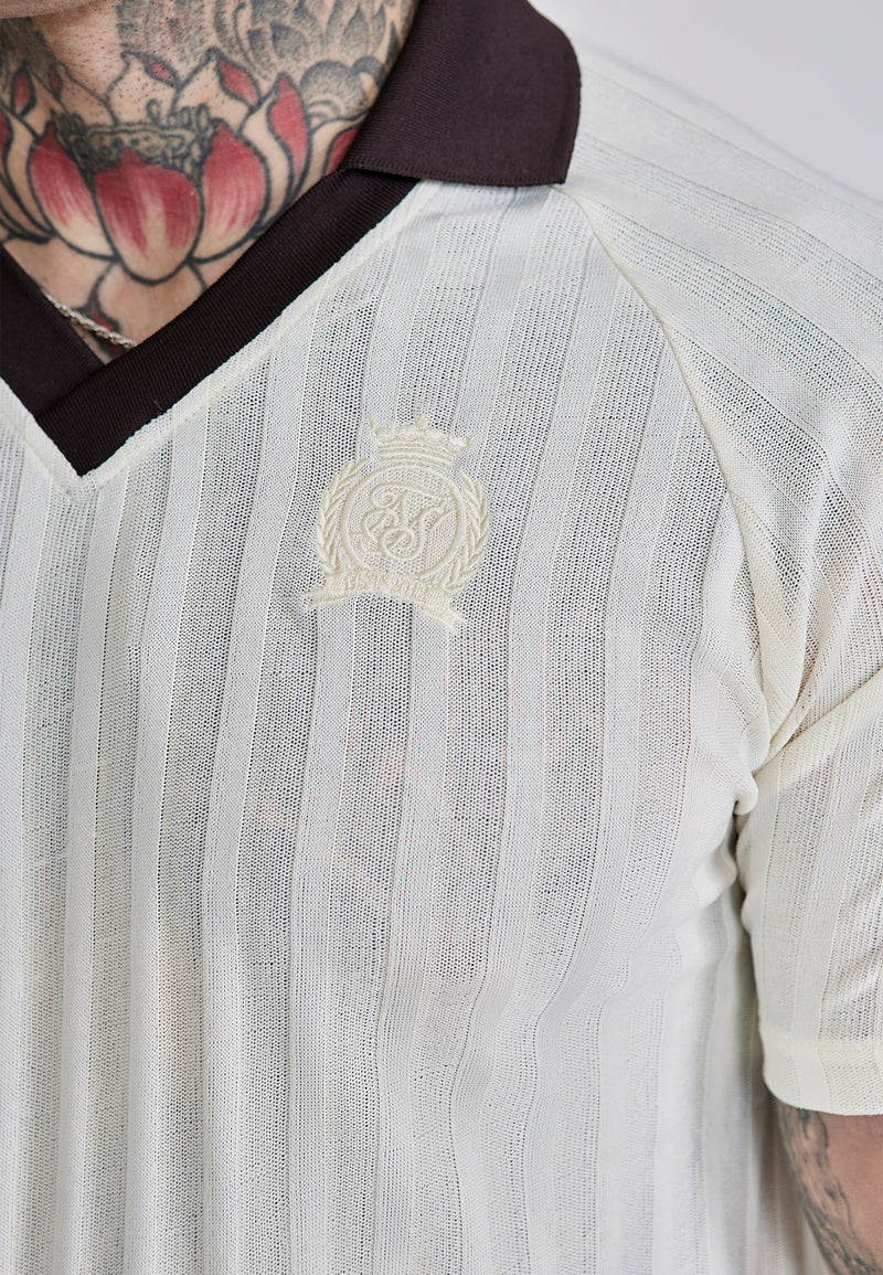 Ecru Polo T-Shirt (1)