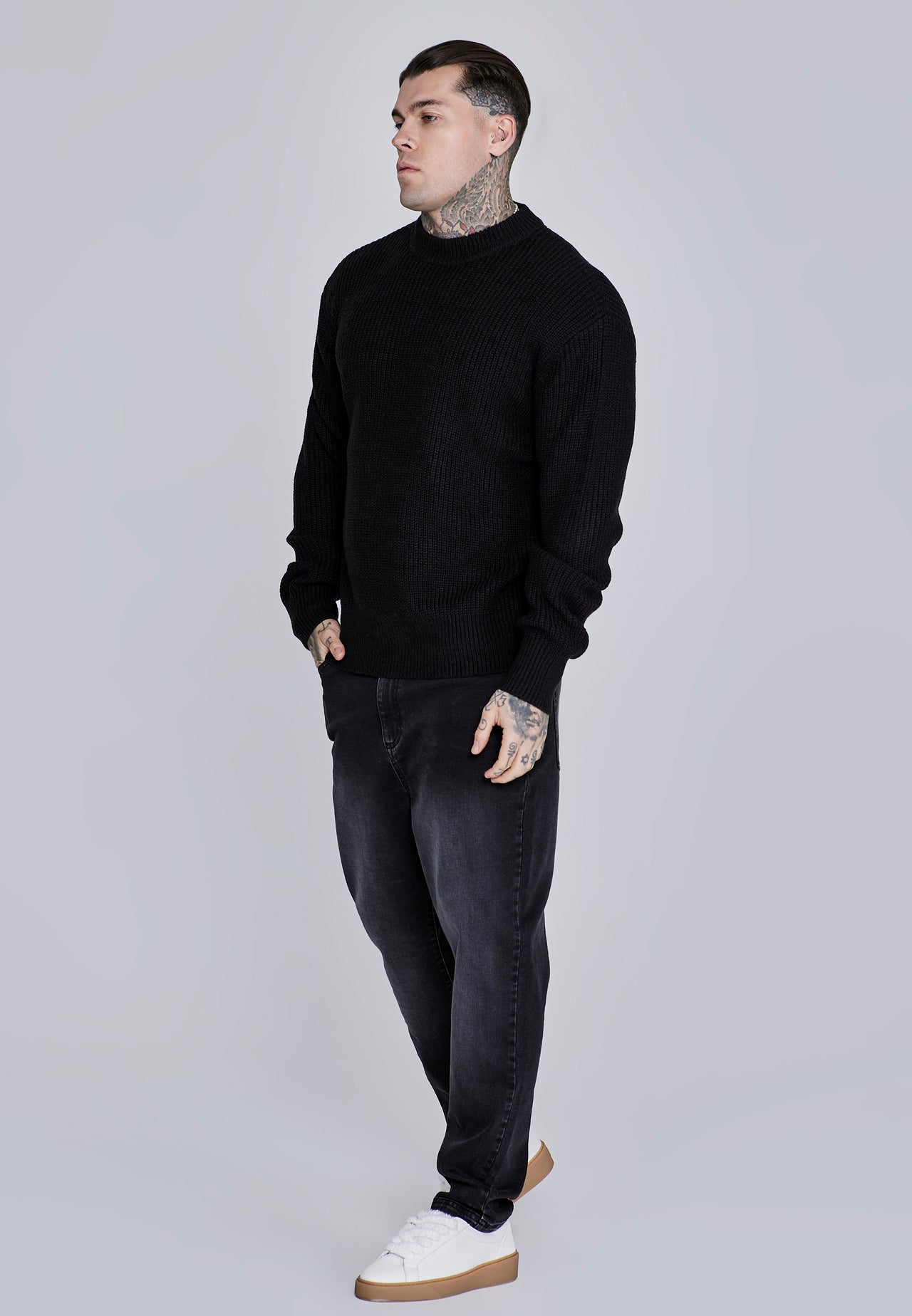 Black Knitted Sweater (3)