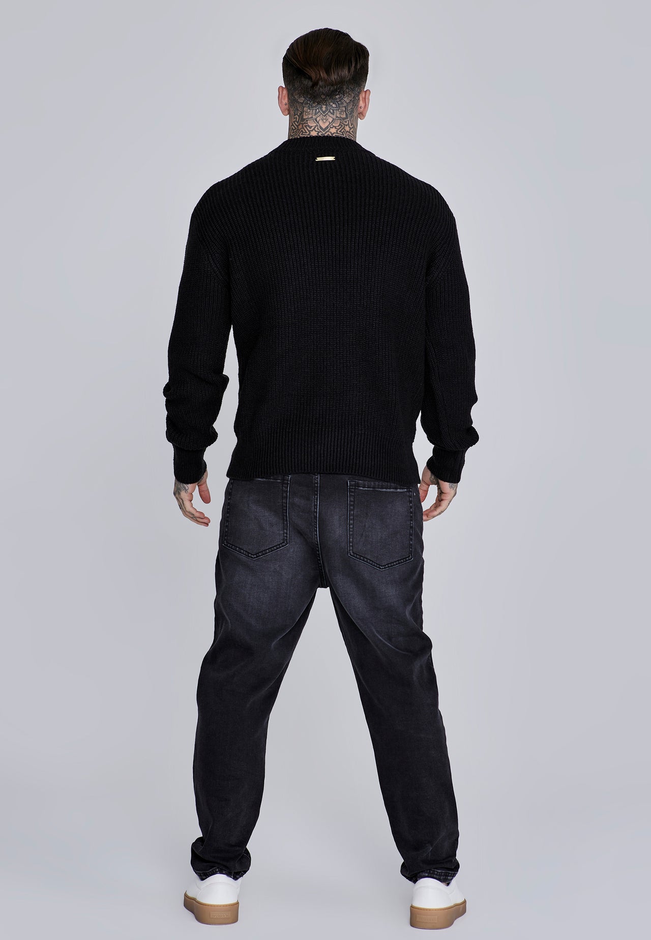 Black Knitted Sweater (4)