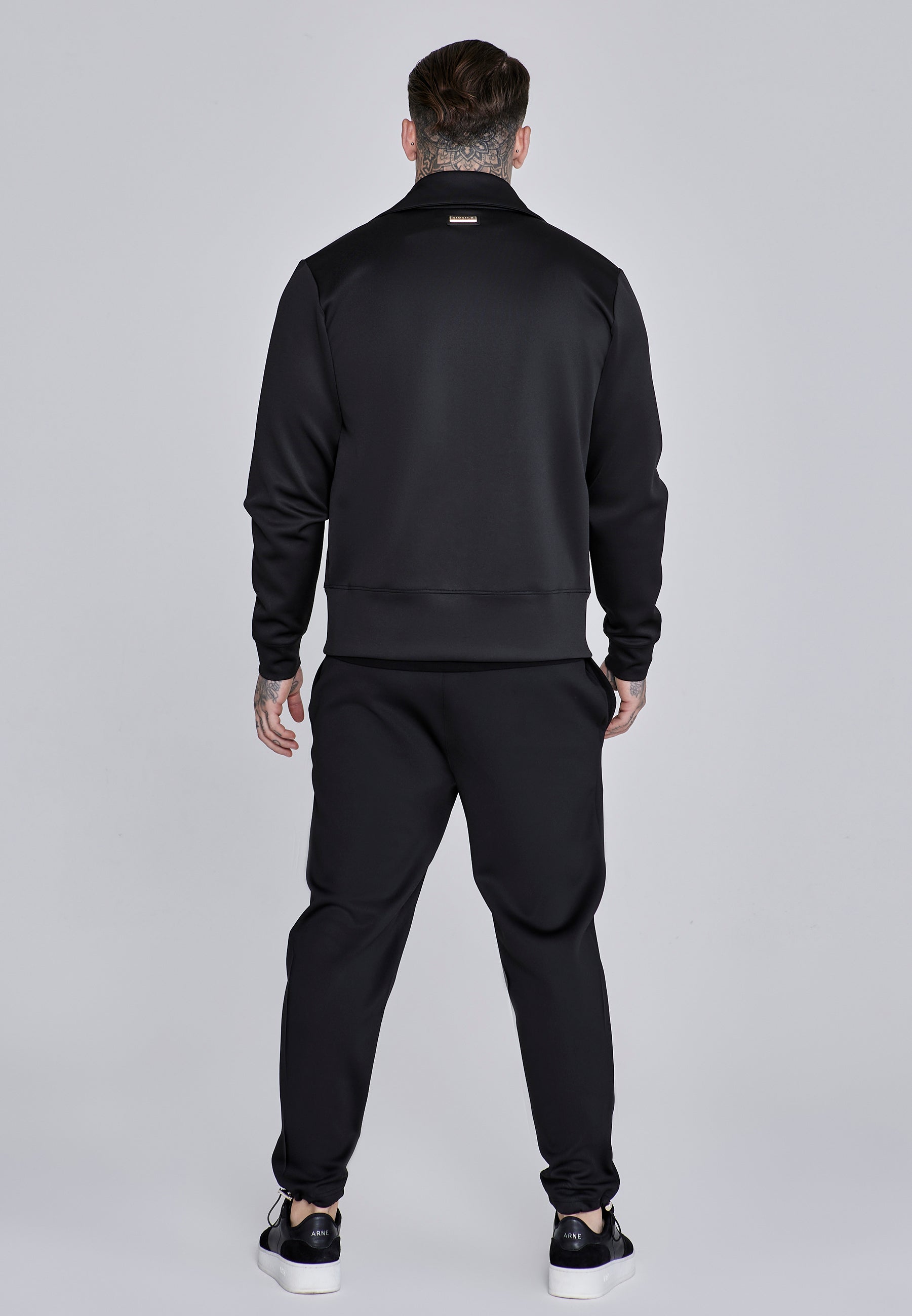SikSilk Mens Black Smart Joggers | SikSilk US