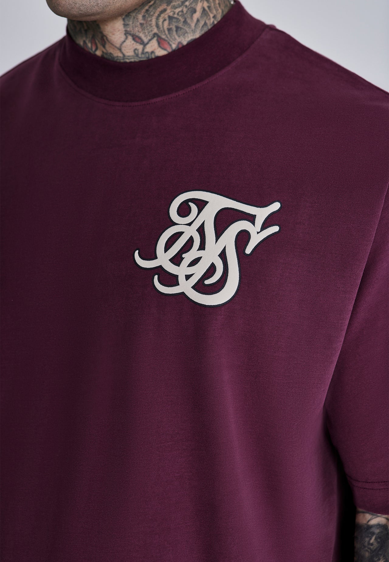 Burgundy Logo T-Shirt (1)