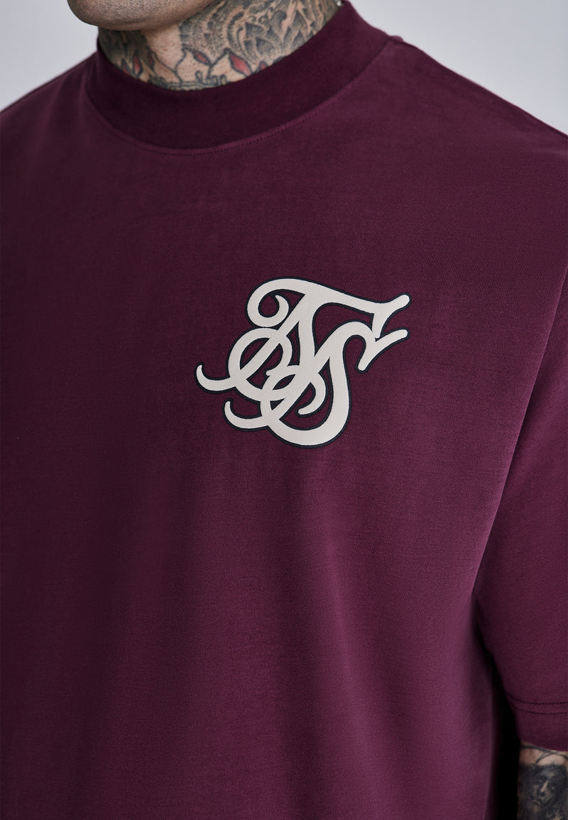 Burgundy Logo T-Shirt (1)