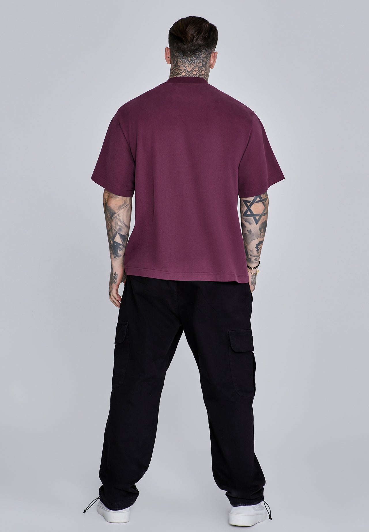 Burgundy Logo T-Shirt (4)