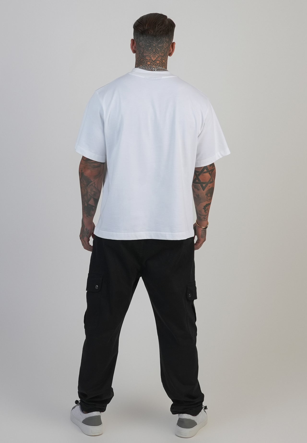 Black Loose Fit Cargos (5)