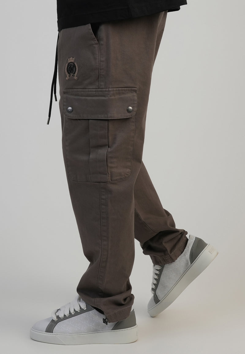 Brown Loose Fit Cargos (1)