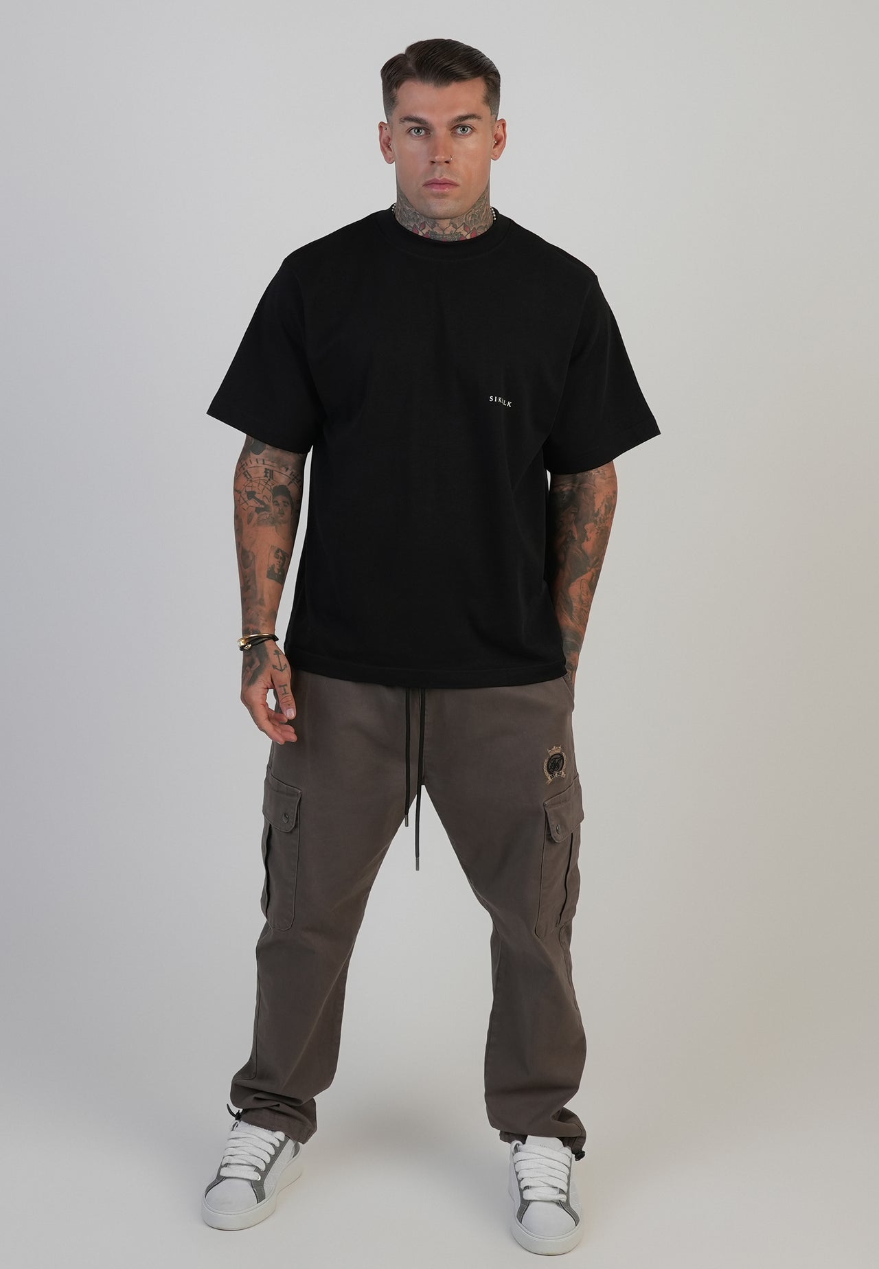 Brown Loose Fit Cargos (3)