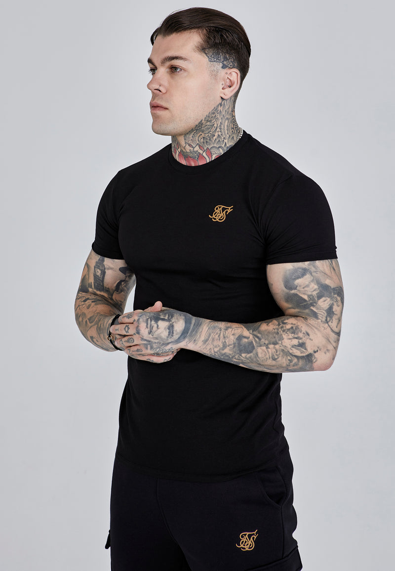 Black Muscle Fit T-Shirt